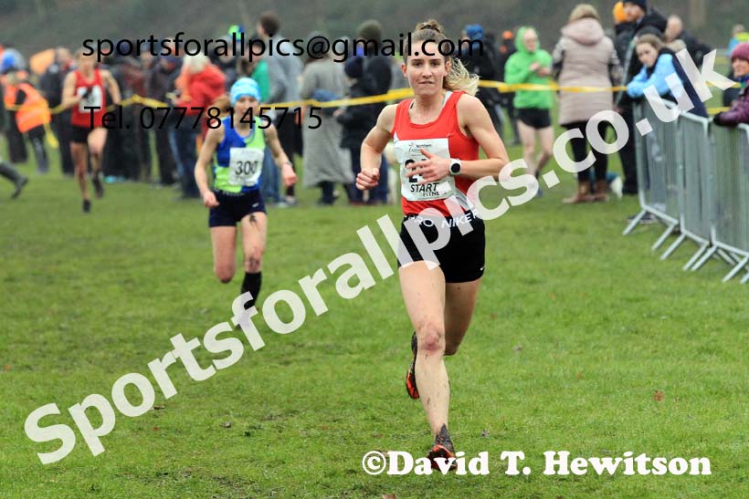 Senior Womens 2023 Northern Cross Country Champs., Witton Park, Blackburn. Photo: David T. Hewitson/Sports for All Pics